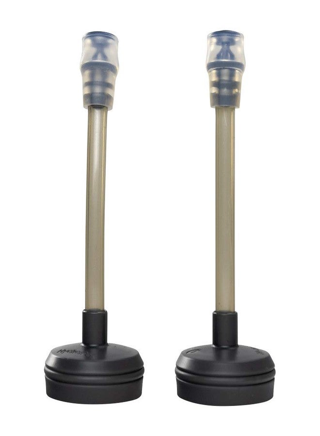 NATHAN NS4596 Hydration Bottle, Portable Water Bottle, Extended Straw, 2 Pack, Running, Trail Running