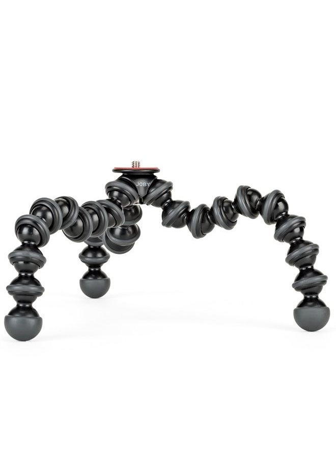 JOBY - JOBY Gorillapod 1K Stand. Lightweight Flexible Tripod 1K Stand for Mirrorless Cameras or Devices Up to 1Kg (2.2Lbs). Black/Charcoal - Image 1