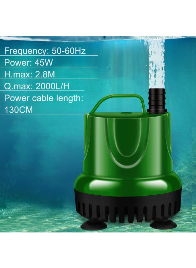 NIBEMINENT Submersible Electric Water Pump For Aquarium Fish Tank Green - Image 3