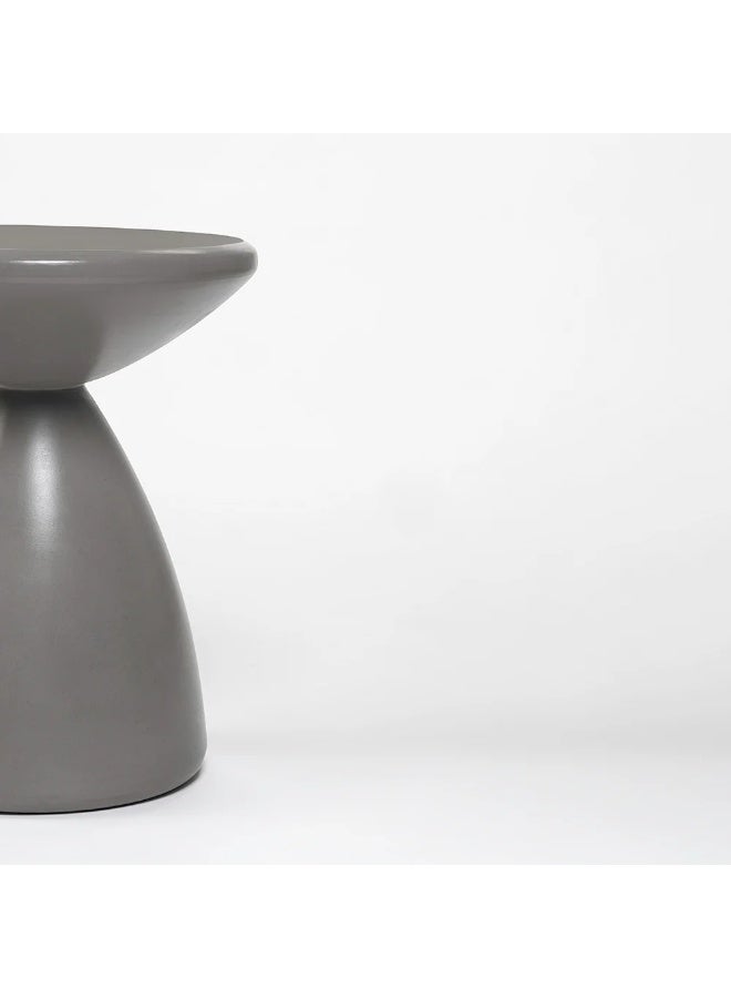Home auraa Urban accent table , made of concrete , Sofa Side Table, Coffee Table, Urban Corner Small Table, Tea End table for Living Room, Outdoor, Bedroom - 46x37x37 cm - Image 4
