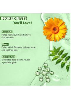 Botanic Hearth Botanic Hearth Calendula, Neem & Salicylic Acid Body Wash | Prevents Acne & Back Acne, Removes Dead Skin, Exfoliating Body Wash Shower Gel for Women & Men | Sulfate & Paraben Free | 245ml  - Image 4