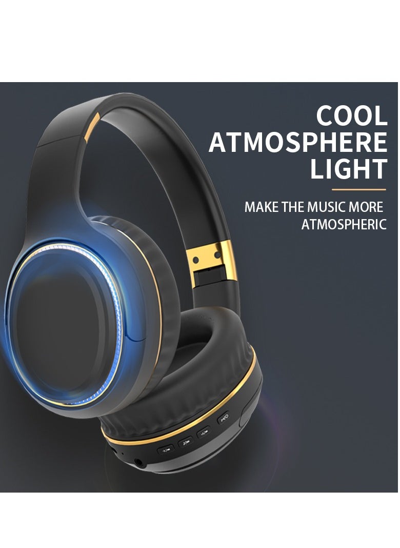 Music Pioneer - H6 ANC/ENC Noise Cancelling Headphones, Reduce Noise by Up to 98%, 16H Playtime, App Control, LDAC Hi-Res Wireless Audio, Comfortable Fit, Clear Calls, Bluetooth 5.3 - Image 1