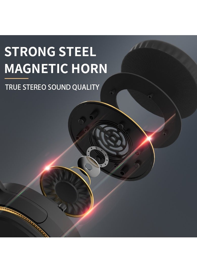 Music Pioneer - H6 ANC/ENC Noise Cancelling Headphones, Reduce Noise by Up to 98%, 16H Playtime, App Control, LDAC Hi-Res Wireless Audio, Comfortable Fit, Clear Calls, Bluetooth 5.3 - Image 1