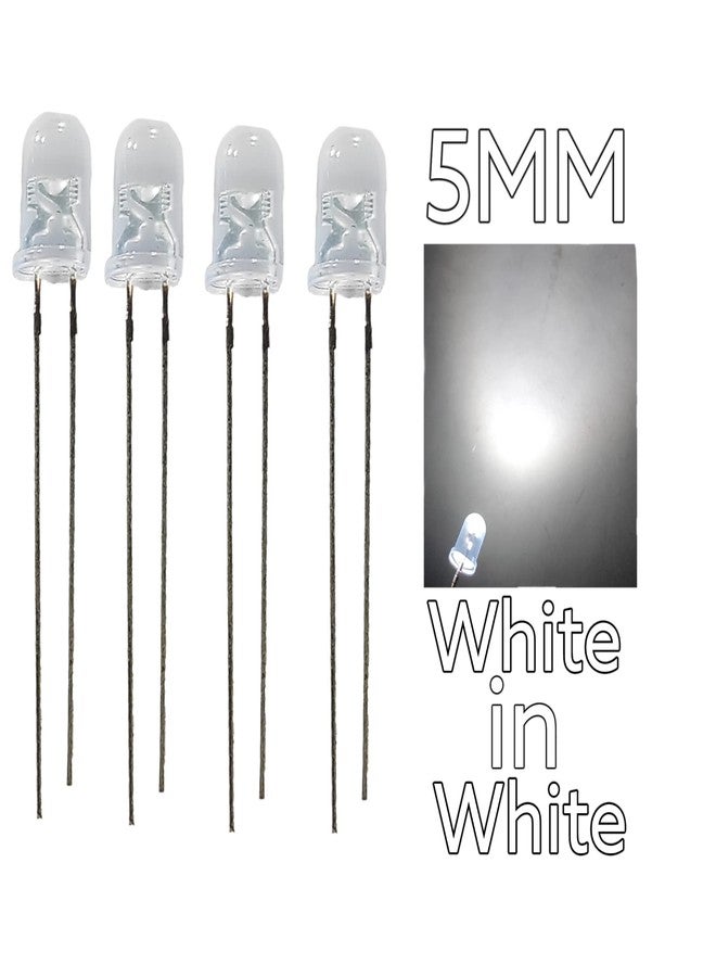 UNIVERSAL HUB� 5mm Leds Combo of 200 Multicolour led (Red,Blue,White,Green,Yellow) 40 Pieces Each color Input 3v-3.2v Led Bulb - Image 4