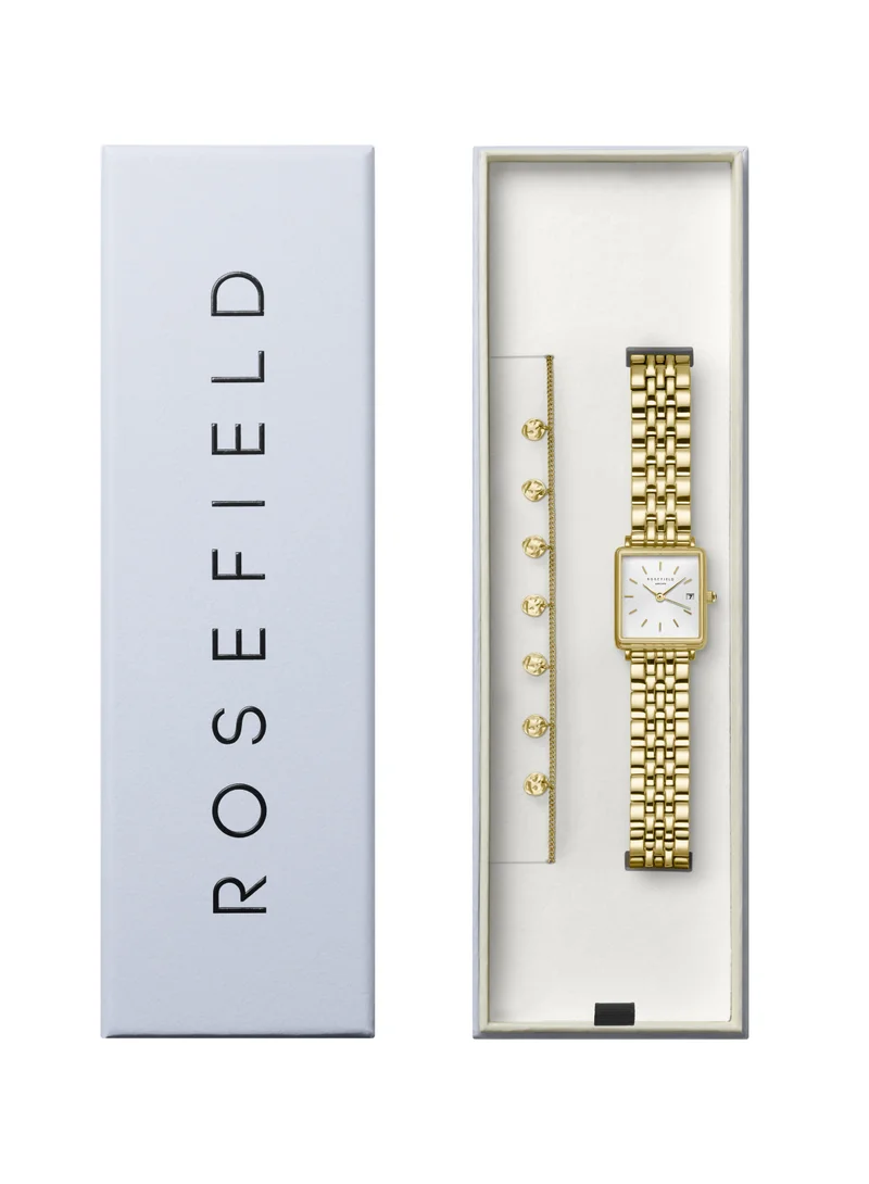 RoseField Rosefield Boxy Women Watch with Charm Bracelet - BMWLBG-X241