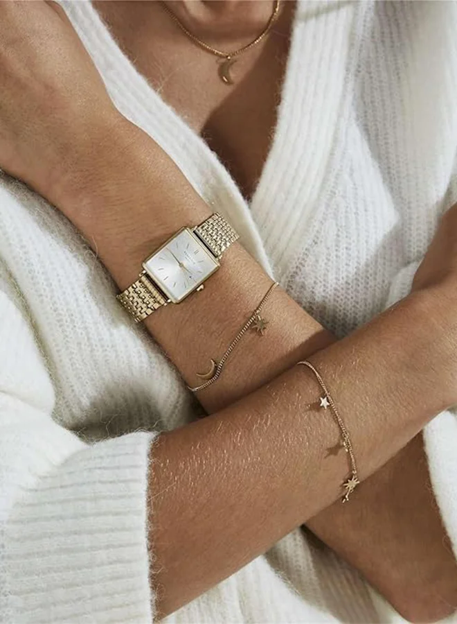RoseField Rosefield Boxy Women Watch with Charm Bracelet - BMWLBG-X241