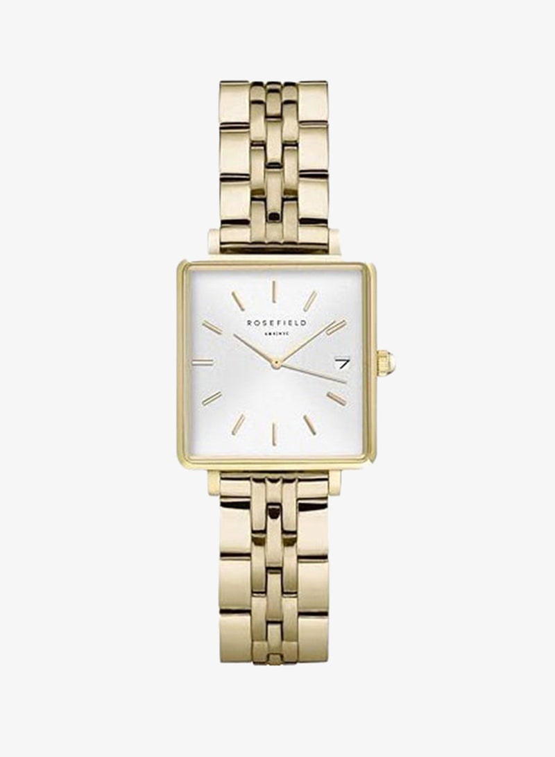 Rosefield Boxy Women Watch with Charm Bracelet - BMWLBG-X241 - Image 2