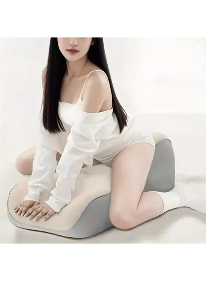 Blue Neck Cervical Support Pillow Multi Functional Backrest Foot Pad Suitable For Reading Outdoor Activities Rest And Couple Dating Four Seasons Use - Image 2