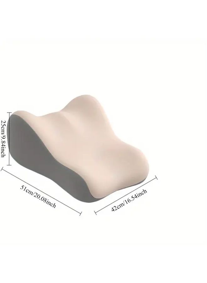 Blue Neck Cervical Support Pillow Multi Functional Backrest Foot Pad Suitable For Reading Outdoor Activities Rest And Couple Dating Four Seasons Use - Image 3