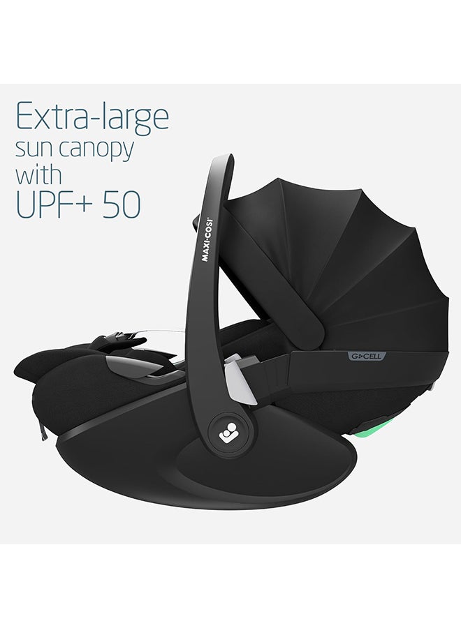Maxi-Cosi Pebble 360 Pro Infant Car Seat, 360 Swivel, G-CELL Side Impact Protection, 0 - 15 Months, Essential Black - Image 5