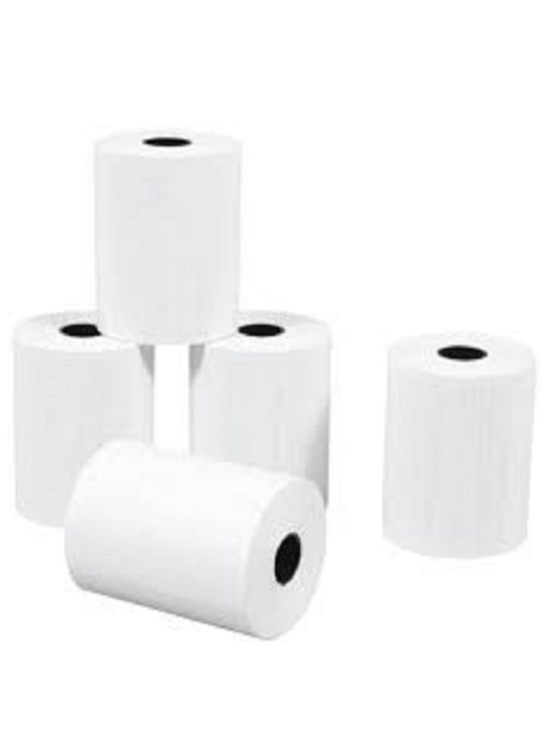 Generic 5-Piece Printable Thermal  Paper Roll, 57*45  - Image 1