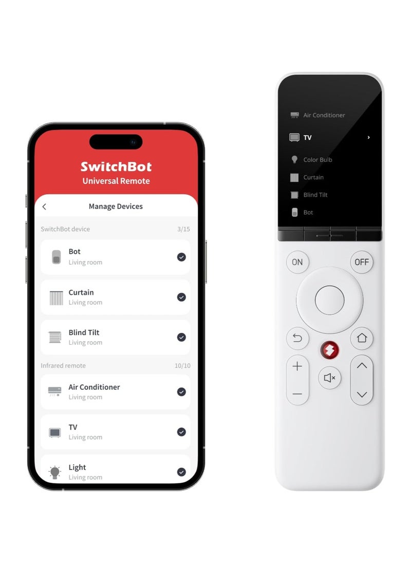 SwitchBot SwitchBot Universal Remote Control with Customizable APP, All-in-one Smart Remote Control  - Image 1