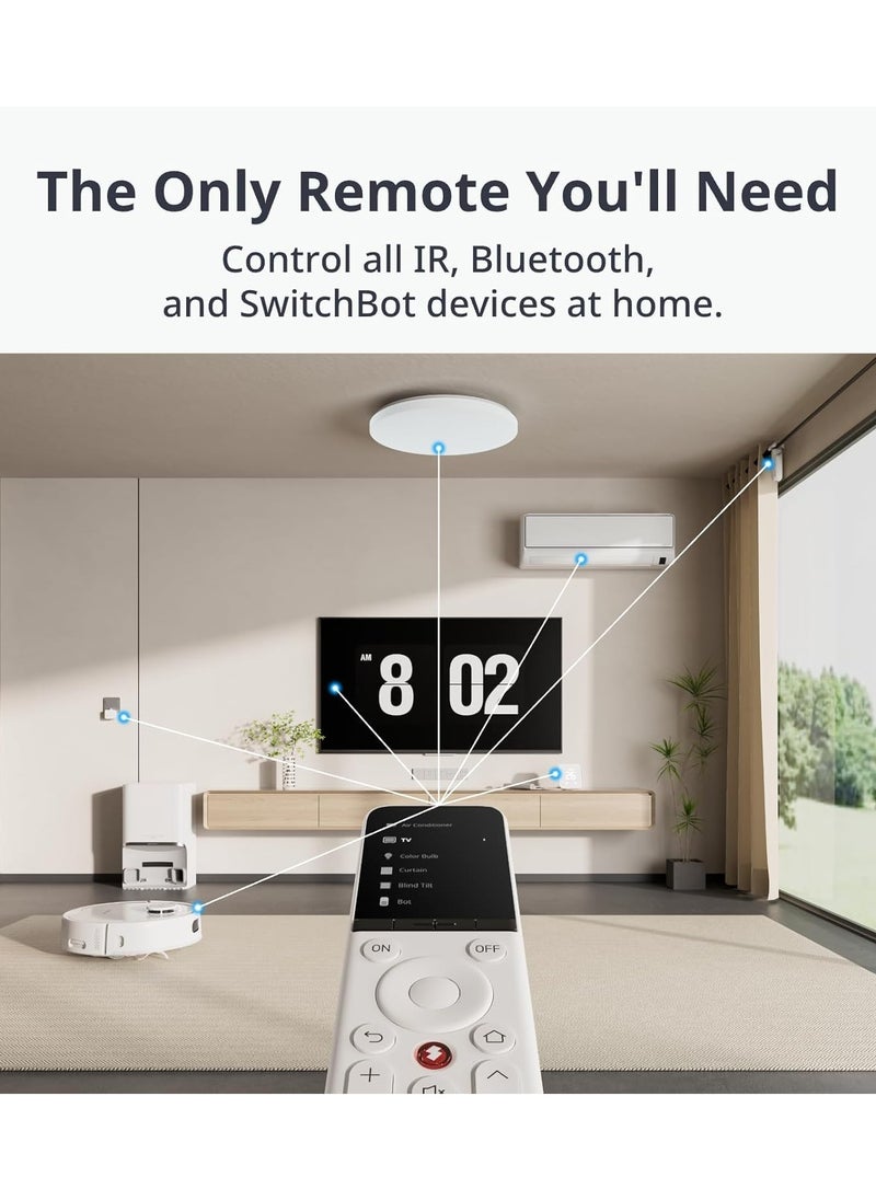 SwitchBot - SwitchBot Universal Remote Control with Customizable APP, All-in-one Smart Remote Control - Image 1