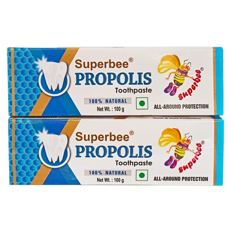 Superbee Propolis Toothpaste 100g Combo of 2 - Image 1
