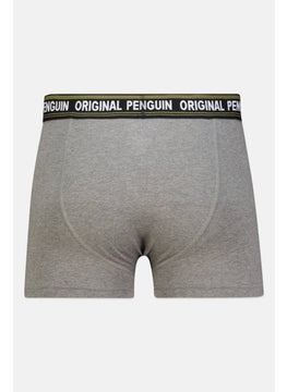 Penguin Men 3 Pack Brand Logo Trunks, Multicolor  - Image 3
