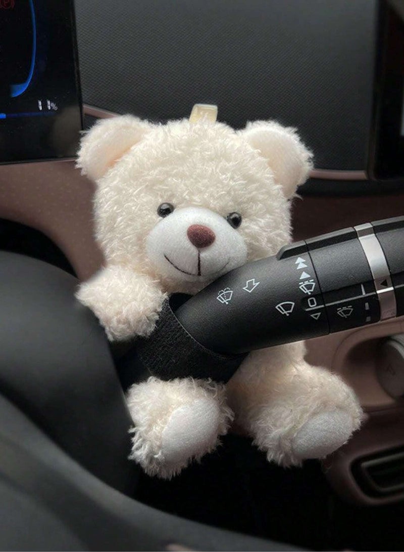 Cute bear car decoration, car accessory for steering wheel - Image 1