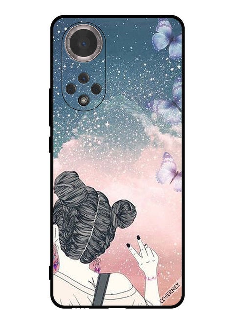 Protective Case Cover For Honor 50 Girl Making Victory Sign