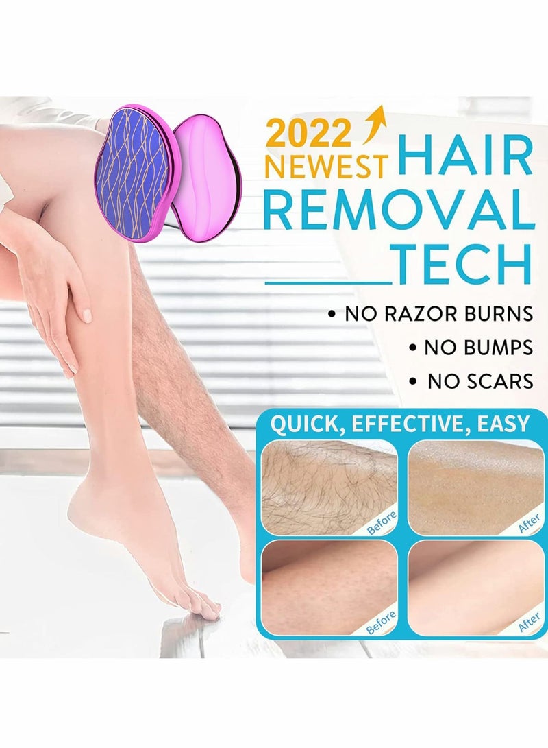 Excefore Crystal Hair Eraser, Painless Crystal Hair Remover Tools, Magic Crystal Hair Eraser - Image 2