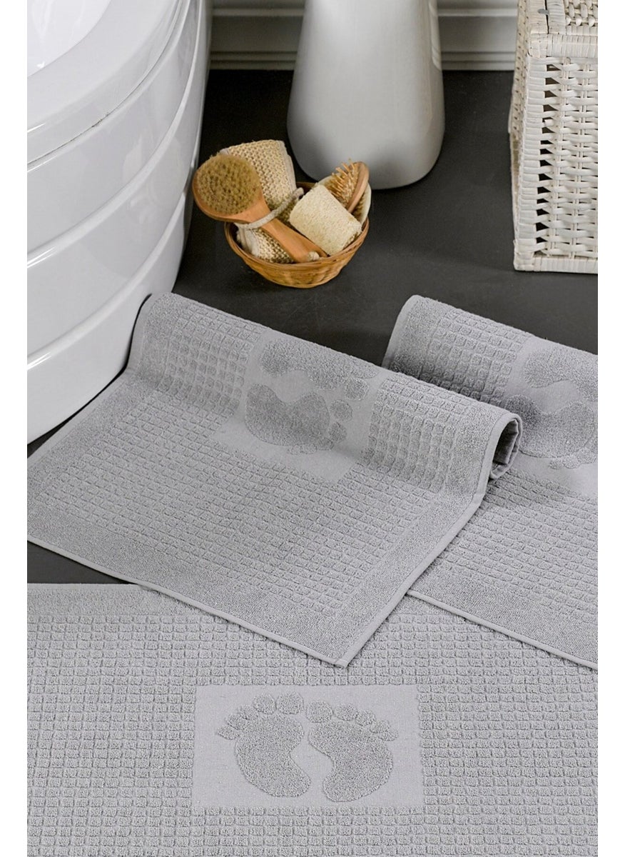 Casnack Gray 3 Piece Foot Towel-Mop Set  - Image 2