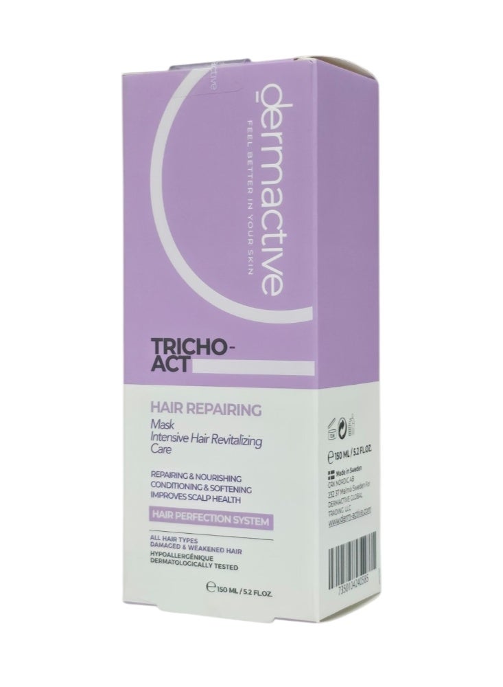 Dermactive Hair Repairing Mask Intensive Hair Revitalalizing Care 150ml - Image 4