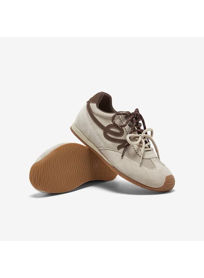 Basto 26 Spring Mall Retro Women's Sports Casual Shoes D3858am6 Apricot/coffee 38 - Image 3