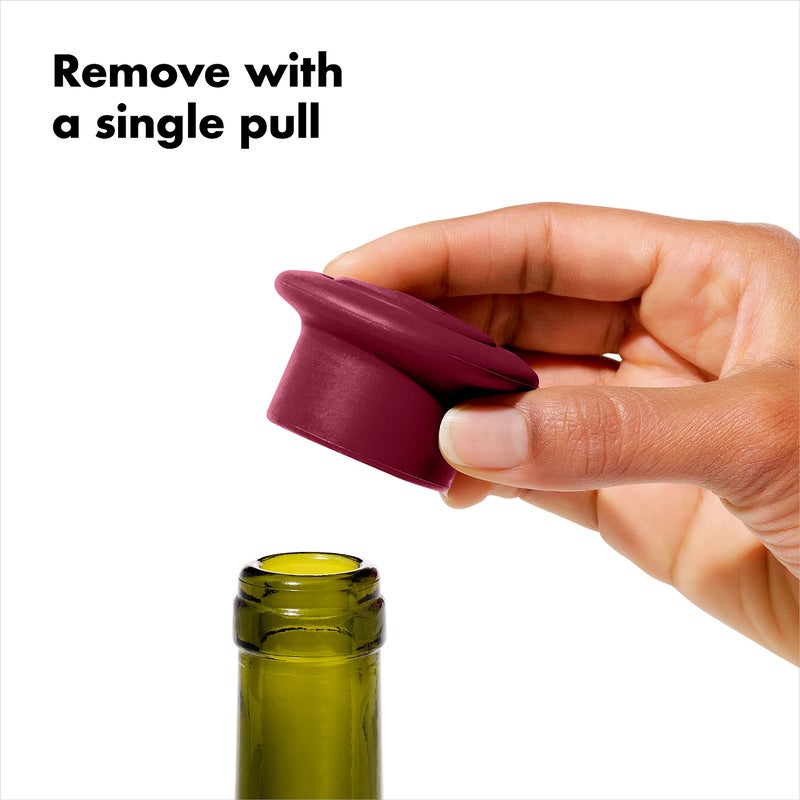 OXO Good Grips Silicone Wine Stoppers - Image 5