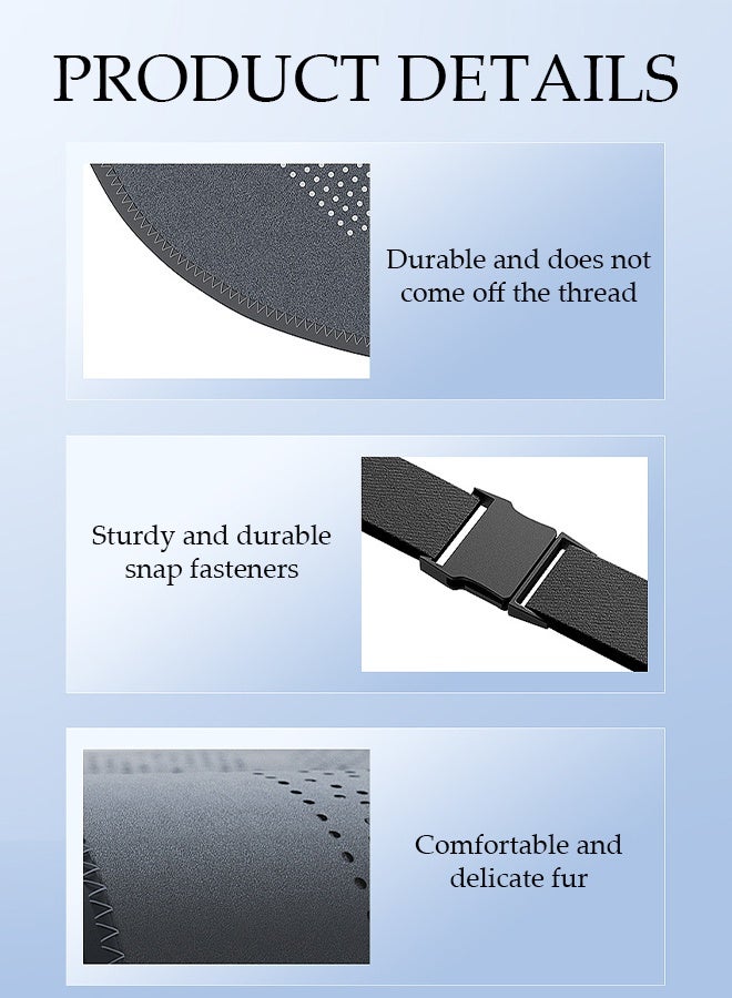 DUNISO Car Seat Cover, Universal Car Seat Protection Cover, Suede Car Backrest Seat Cover, Wear Resistant And Anti Slip, Suitable For All Seasons, Suitable For Most Car Seats  - Image 3