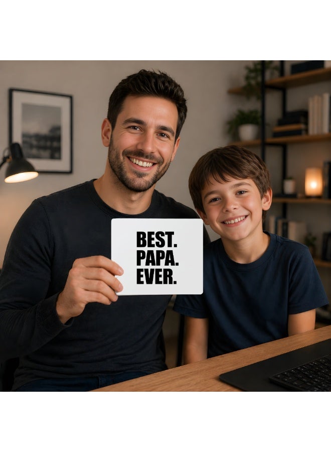 PRINTSHOP4ME Father's Day Mouse Pad - Father's Day Mouse Pad with Shortcut Reference Guide for Mac OS, Windows - Father's Day Design Printed Mouse Pad for PC, Laptop, Gaming - Gift for Father's Day - Image 2