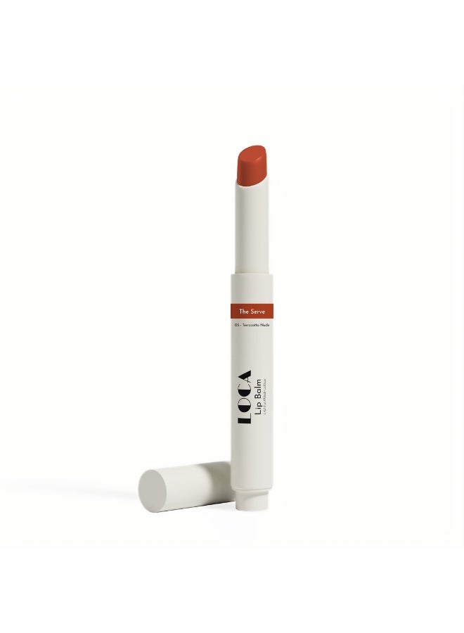 loca Lip Balm 05 The Serve Terracotta Nude - Image 1