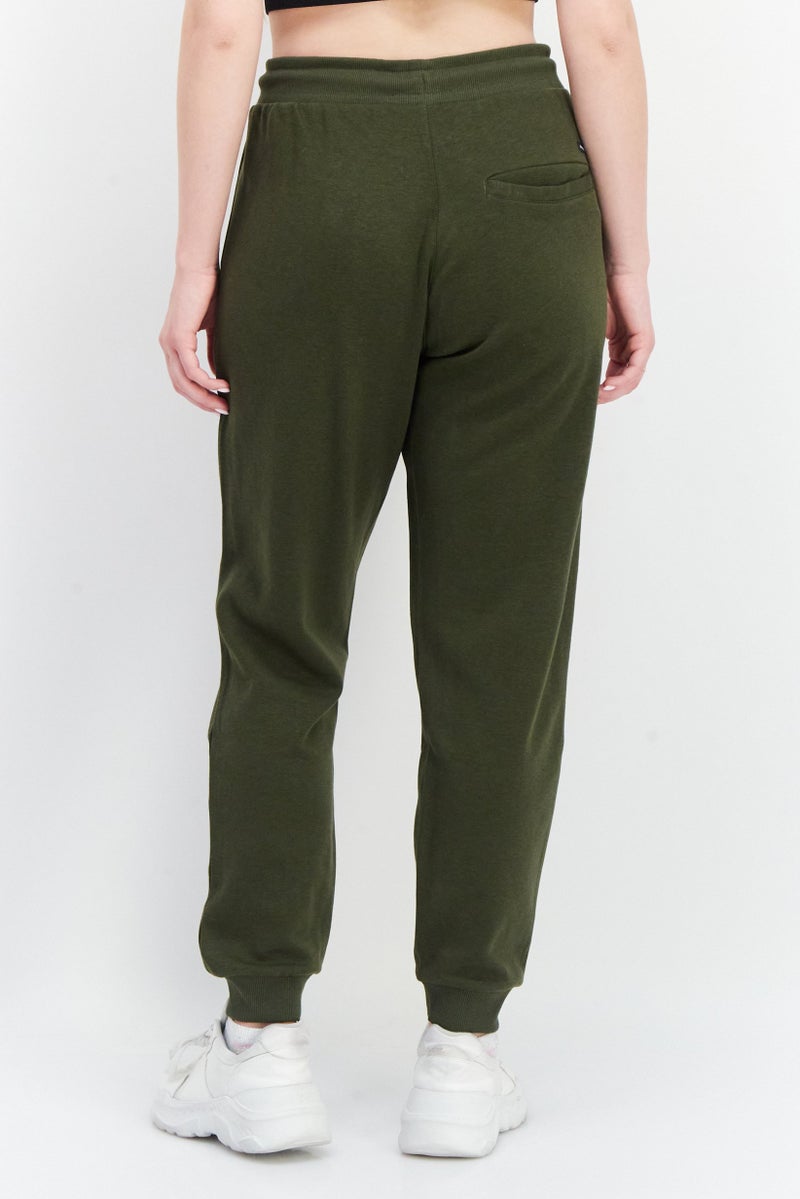O'NEILL Women  Regular Fit Brand Logo Drawstring Sweatpants, Army Green - Image 2
