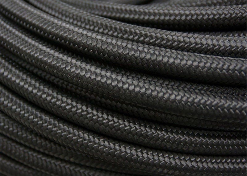 Autobahn88 Synthetic Rubber Hose - Dual-layer Braided, 5 Feet, Black (-20AN) - Image 1