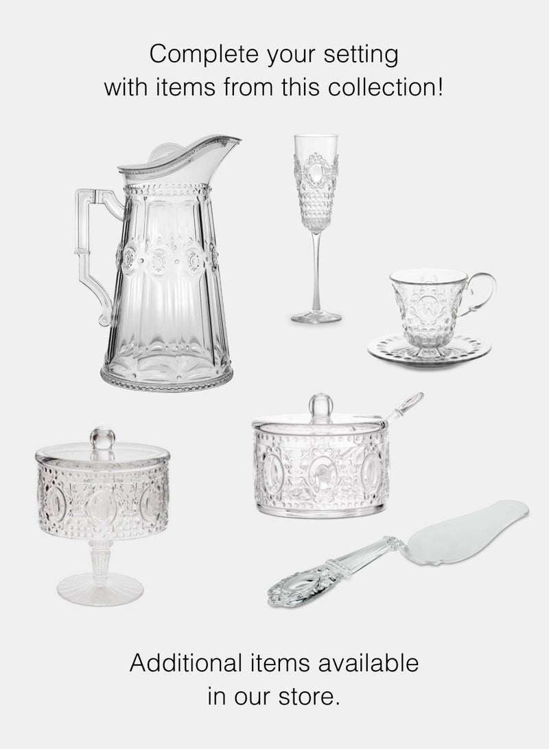 Baci milano Set 2 Coffee Cup & Saucer Clear, Baci Milano Baroque&Rock  - Image 5