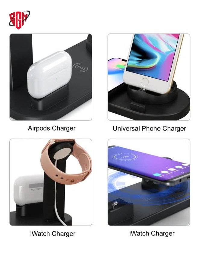 BGM - Professional Fast Wireless Charger for Apple iPhone/Android/Smartwatch and Air Pods - Image 1