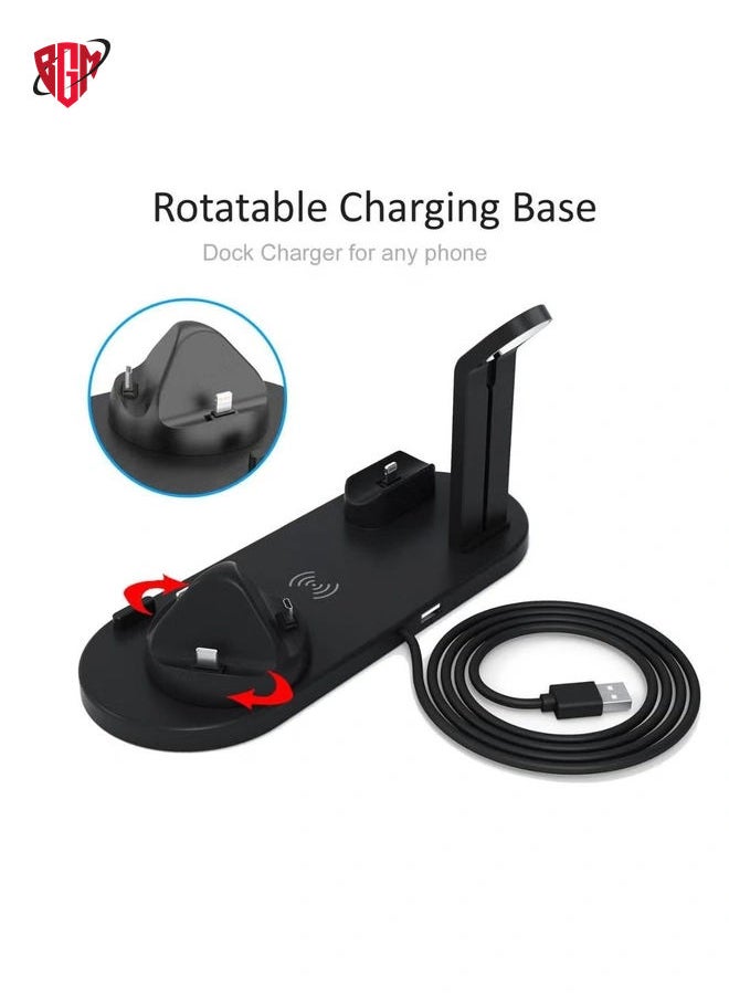 BGM - Professional Fast Wireless Charger for Apple iPhone/Android/Smartwatch and Air Pods - Image 1