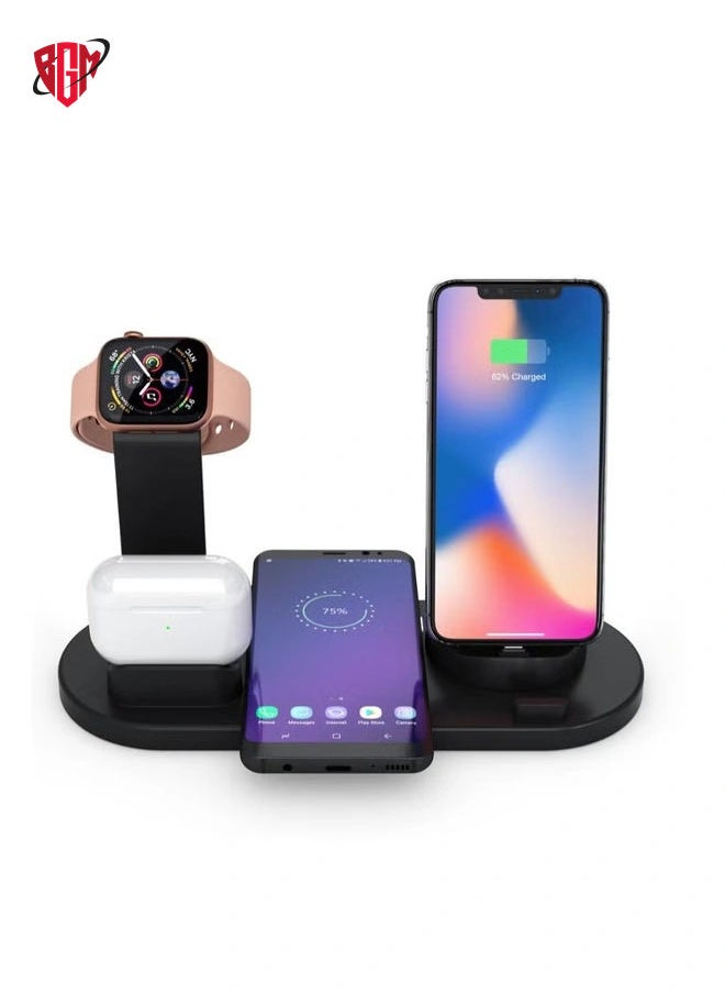 BGM - Professional Fast Wireless Charger for Apple iPhone/Android/Smartwatch and Air Pods - Image 1