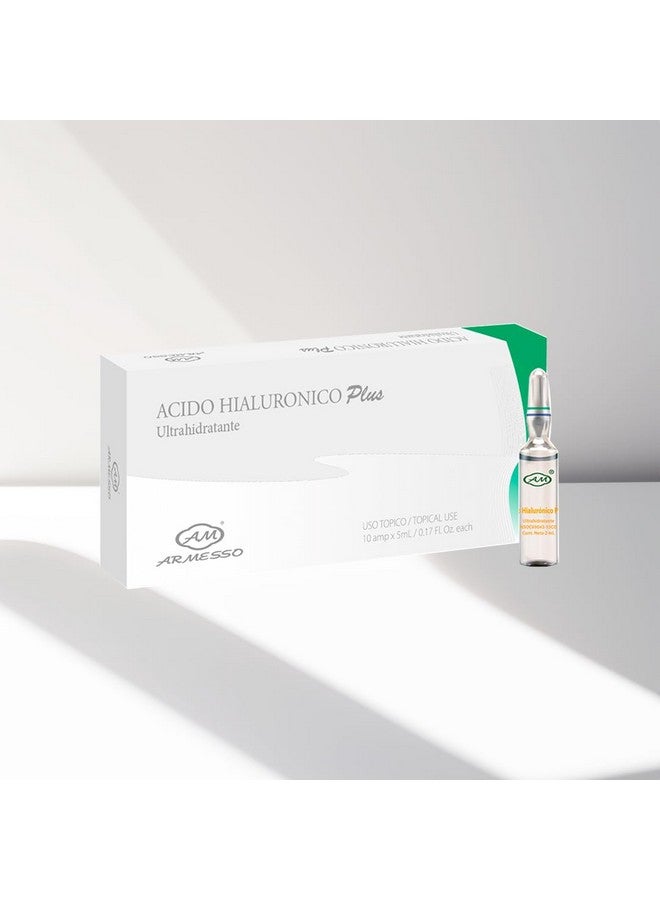 Armesso-AM Am Armesso | Hyaluronic Acid Plus | 10 X 2Ml Ampoules - 1% Concentration | Cosmetic Serum - Image 1