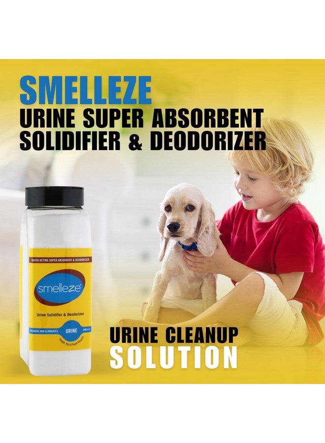 SMELLEZE SMELLEZE Urine Absorbent Powder & Poo Gel | Odor Eliminator for Strong Odor | Solidifier & Deodorizer for Portable Toilets, Urinals, Pet Potty, Bedside Commodes| Absorbs Liquids in Minutes | 2 lb. - Image 2