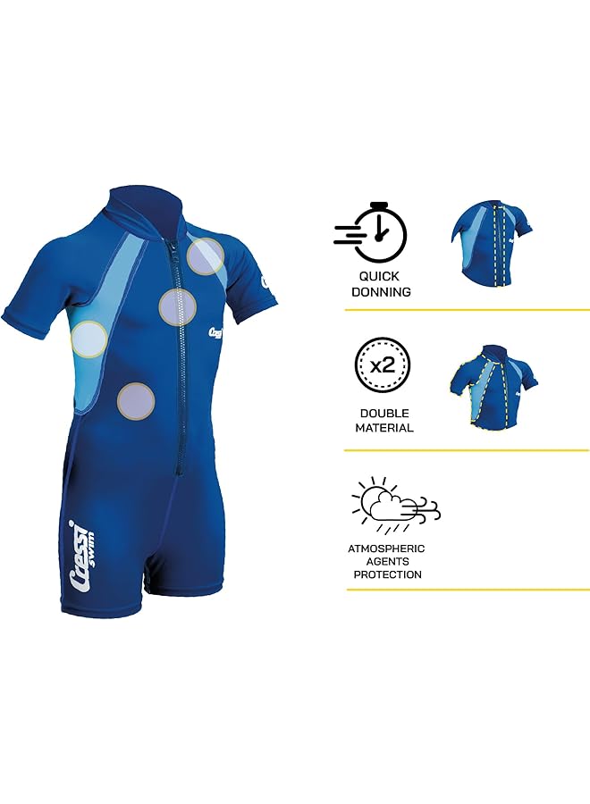 Cressi Unisex Kid Shorty Thermal Wetsuit Neoprene Ultra Stretch 1.5/2Mm - Image 2