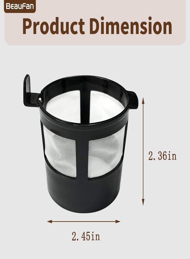 Beaufan 1 Pack Reusable Coffee Filter Compatible with BLACK+DECKER CM618 Single Serve Coffee Maker - Image 4
