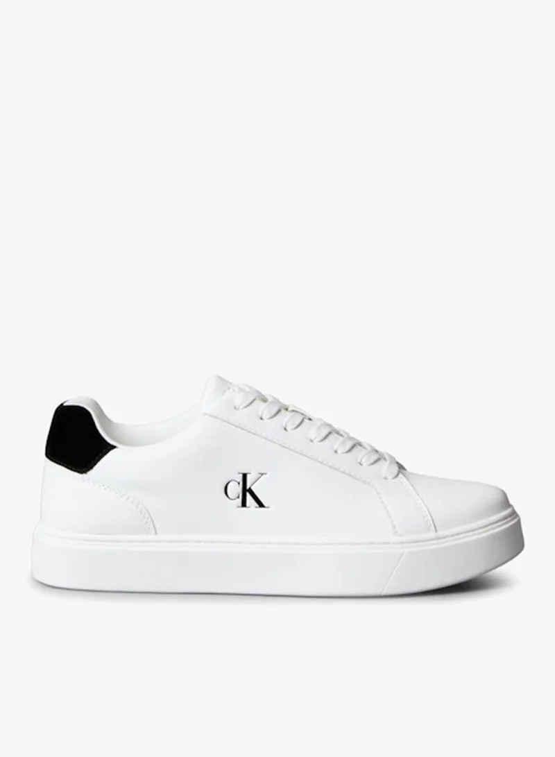 CALVIN KLEIN Classic Leather Lace-Up Trainers