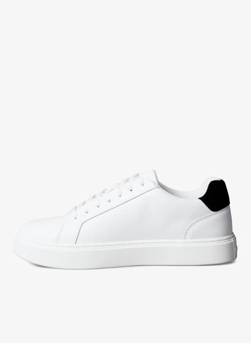 CALVIN KLEIN Classic Leather Lace-Up Trainers