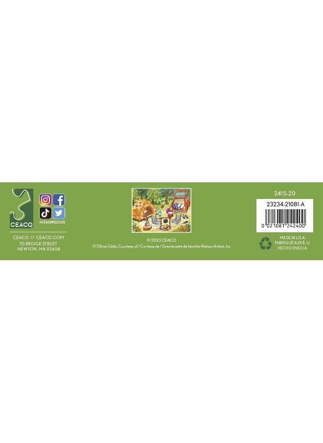 Ceaco Ceaco - Olivia Gibbs - Go Camping! - 500 Piece Jigsaw Puzzle  - Image 5