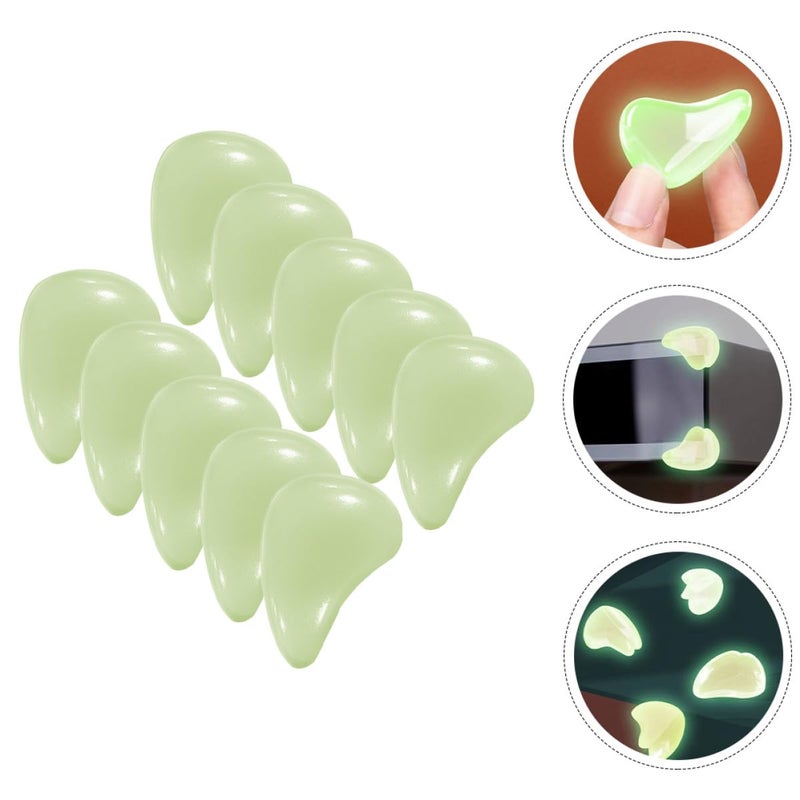 10Pcs Glow In The Dark Corner Protectors Anti Collision Furniture Safety Pads For Table And Chair - Image 4