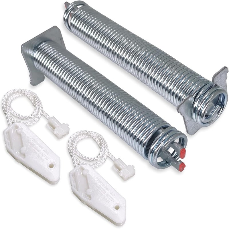 eHuangTools UPGRADED 00754866 Dishwasher Door Spring & Cable Kit - Dishwasher Door Hinge Replacement Parts AP5804978 PS8770519 00623540 00627230 00659339 00751392 3279707 - Image 1