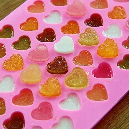 MoldBerry Chocolate Mould Heart Shape Silicone Molds Non-Stick Chocolate Candy Ice Tray Jelly Sweets Molds, DIY Wax Melt Baking Cake Topper Decoration - Image 5