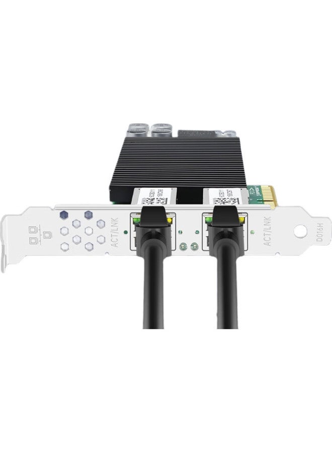 Eb-Link Intel 82576 Chip, Pci-E X4 Gigabit Dual-Port Poe Powered Server Network Card, 2 Network Ports, Soft Router Ros Aggregation - Image 3