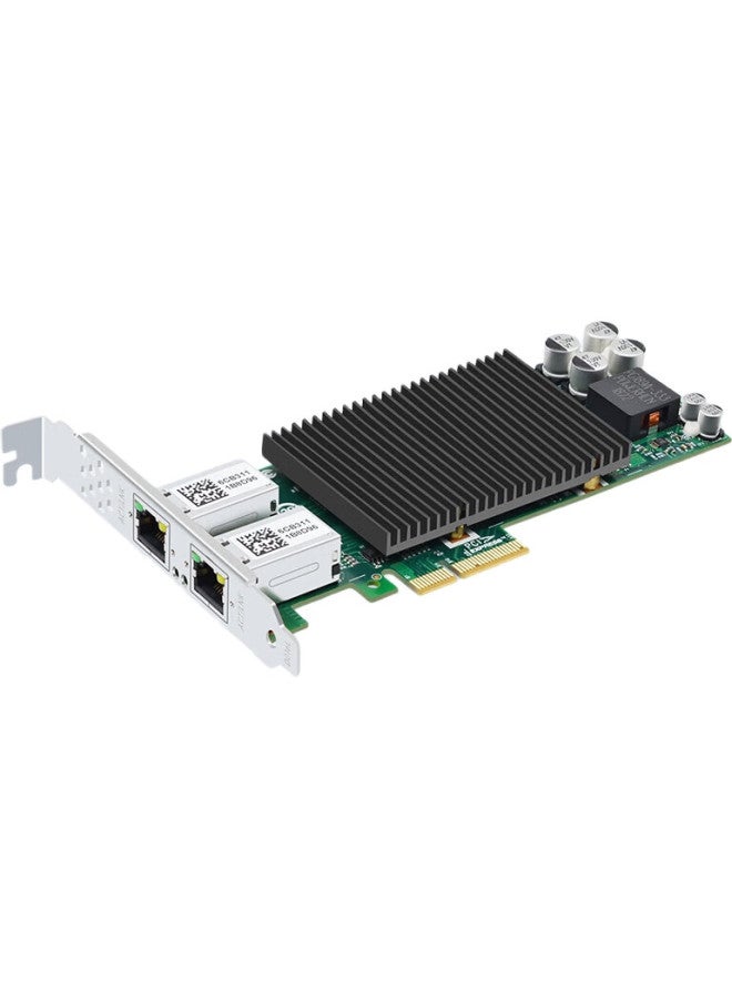 Eb-Link Intel 82576 Chip, Pci-E X4 Gigabit Dual-Port Poe Powered Server Network Card, 2 Network Ports, Soft Router Ros Aggregation - Image 2
