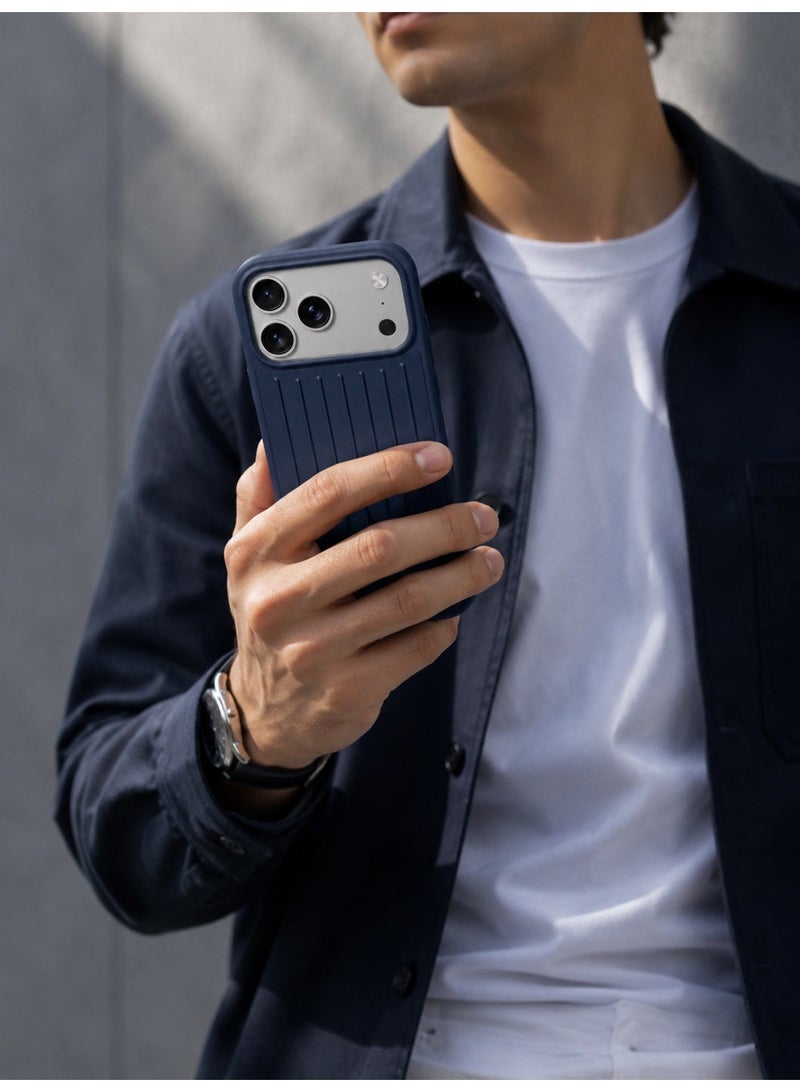 Luxury Protective Case for iPhone 17 Pro Max –Blue - Image 3