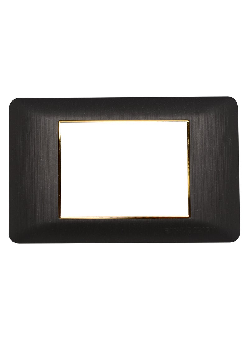 Sanshe sharm Bombay New Black Matte with Gold Frame - Sanshe Sharm - Image 1