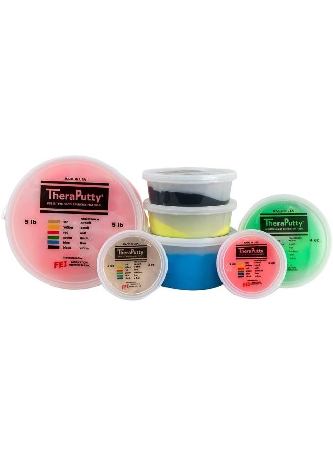 Cando - Theraputty Standard Exercise Putty Yellow: X-Soft 3 - Image 1